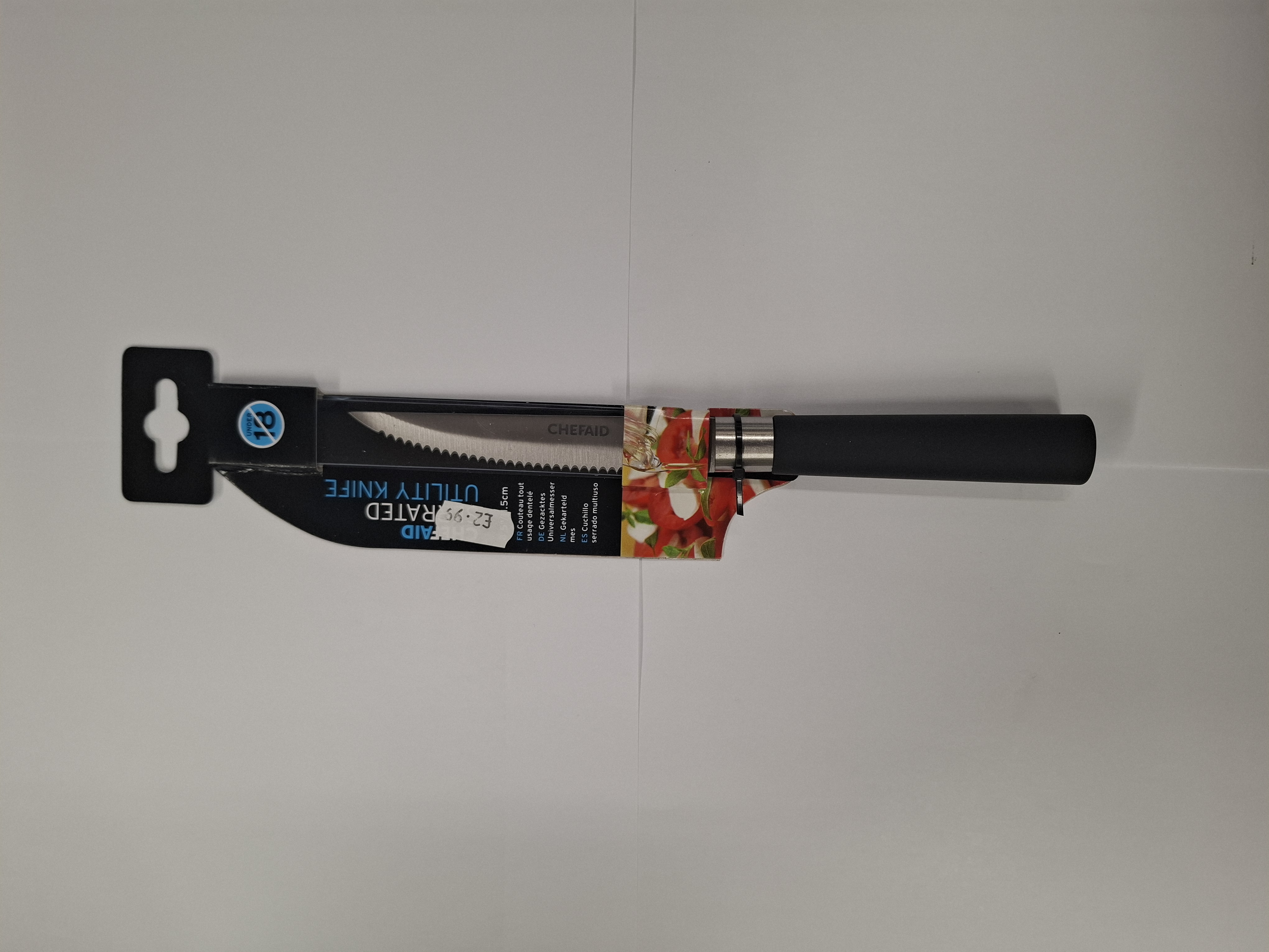 Chef Aid 4.5" Serrated Utility Knife
